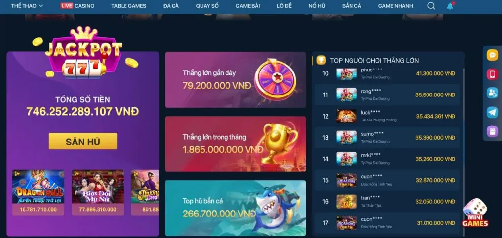 Hình ảnh trò chơi slot cổ điển với biểu tượng trái cây